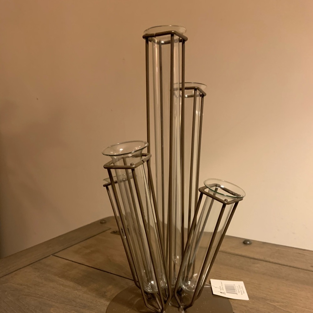 Tube Flower Vase - Picture 2 of 3